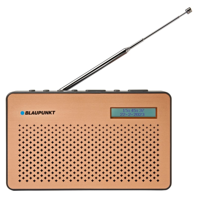 Blaupunkt DAB FM Radio Rose Gold Electricals Radios B&M