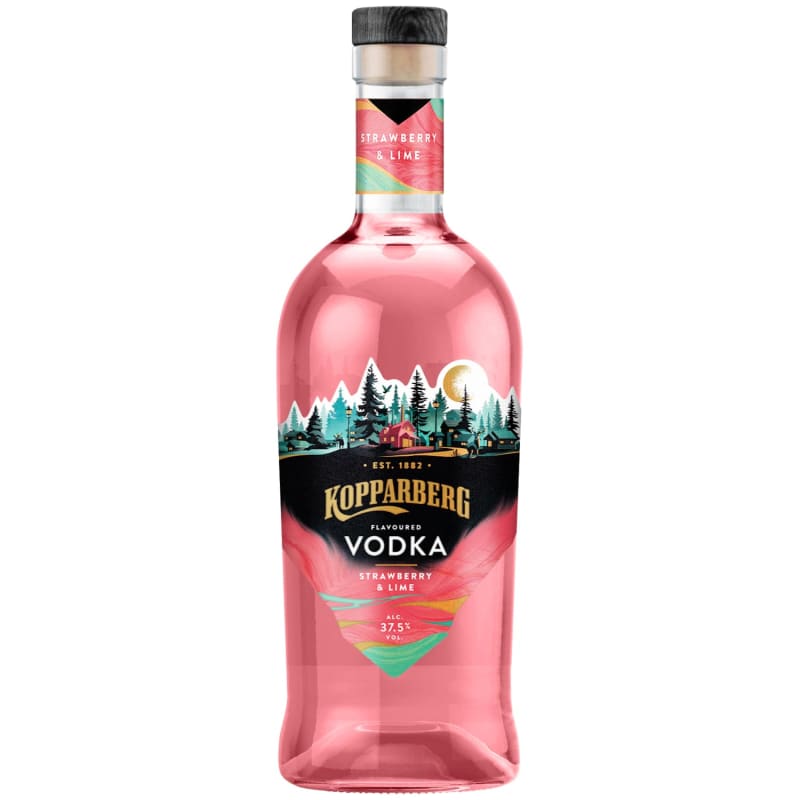 Kopparberg Flavoured Vodka 70cl Strawberry Vodka B&M Stores