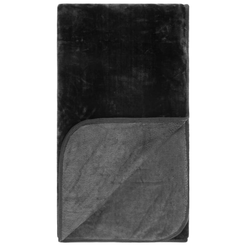 Felix Faux Mink Throw Black Home Furnishings, Throws B&M