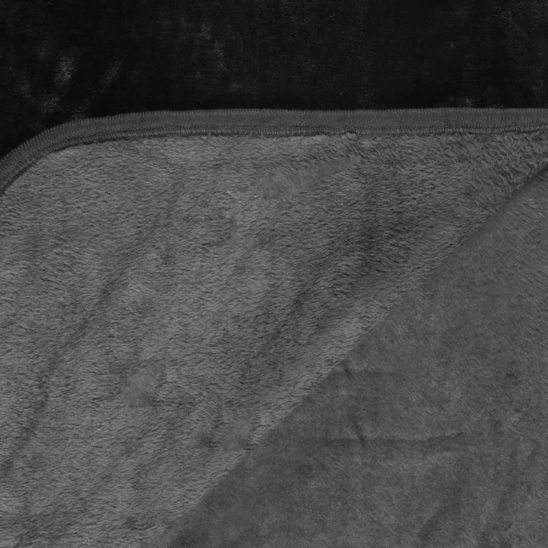 Felix Faux Mink Throw Black Home Furnishings, Throws B&M