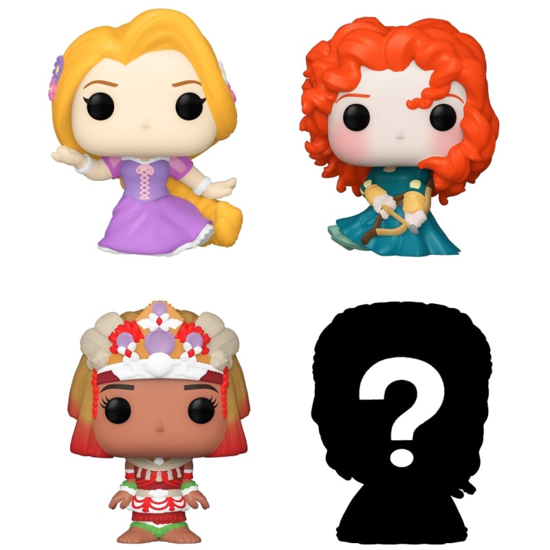 Disney Princess Funko Pop 4pk - Assorted | Collectables | B&M