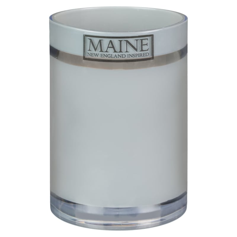 Maine New England Tumbler Grey Bathroom Accessories B&M