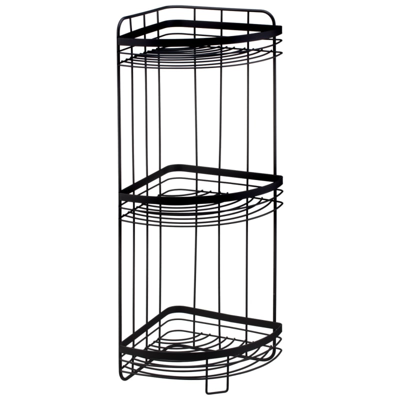 3 Tier Caddy - Black | Bathroom Accessories | B&M Stores