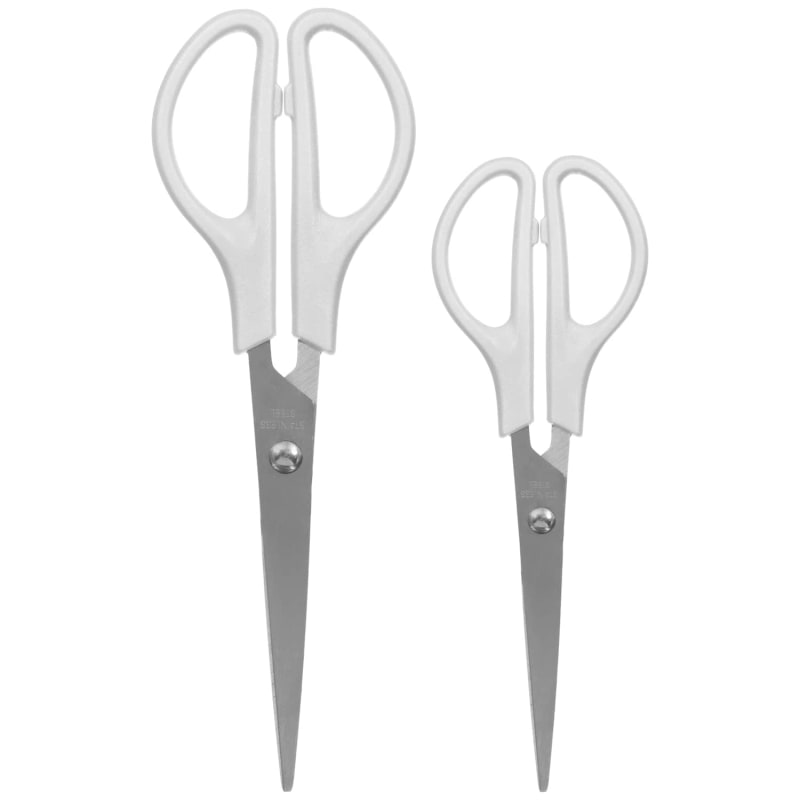 Simply Everyday Scissor Set 2pk Grey Kitchen Accessories B&M