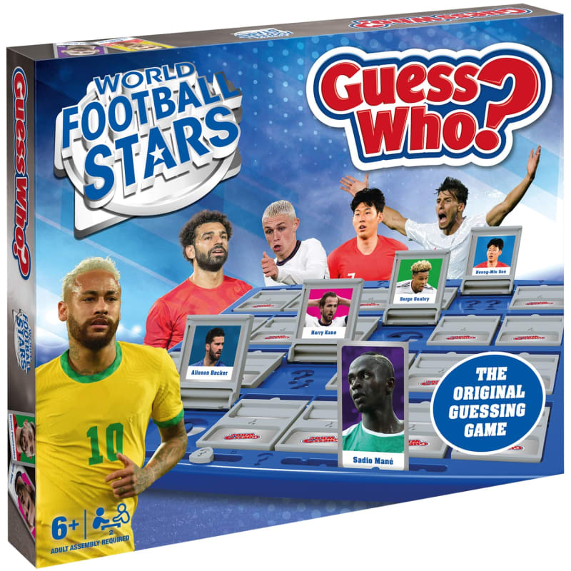 Football Stars Guess Who Board Game Board Games B&M