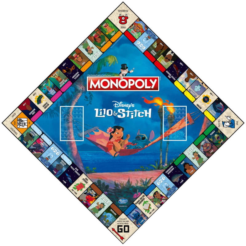 Monopoly Lilo & Stitch Board Games B&M Stores