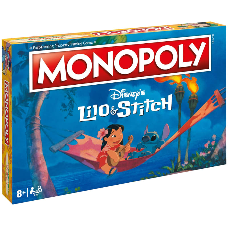 Monopoly Lilo & Stitch Board Games B&M Stores