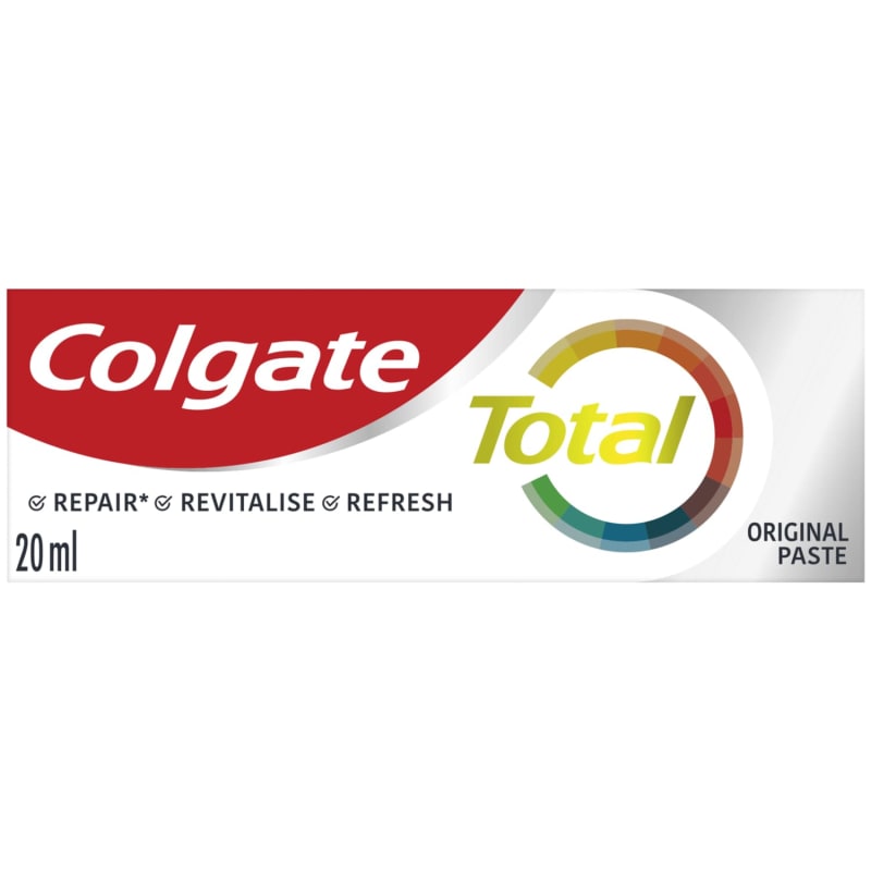 Colgate Total Original Toothpaste 20ml Dental Care B&M Stores