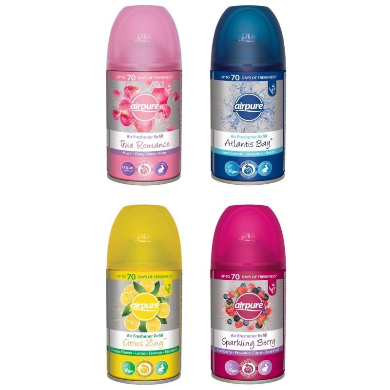 Airpure Air Freshener Refill 250ml Atlantis Bay B&M Stores