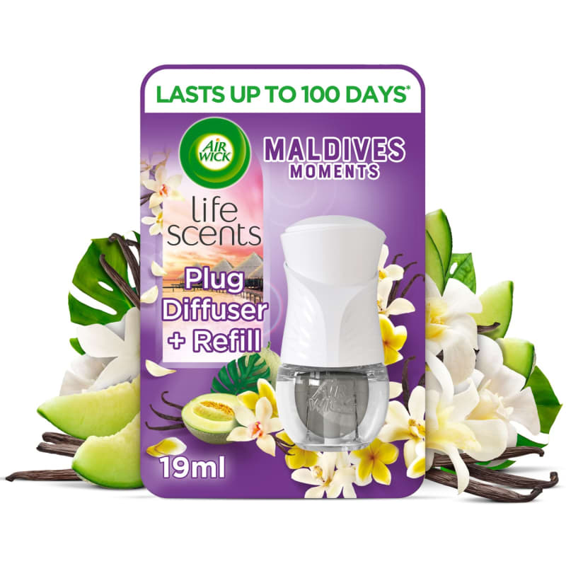 Air Wick Life Scents Electrical Kit Maldives Moments B&M