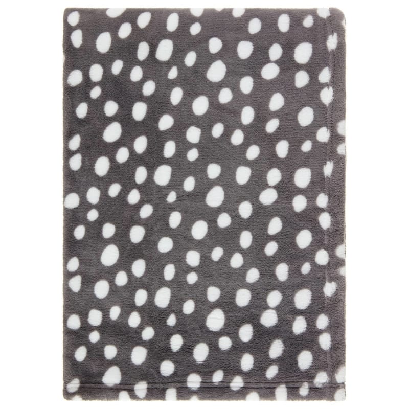 Bedtime Basics Cosy Pet Blanket Polka Dot Pet Bedding B&M
