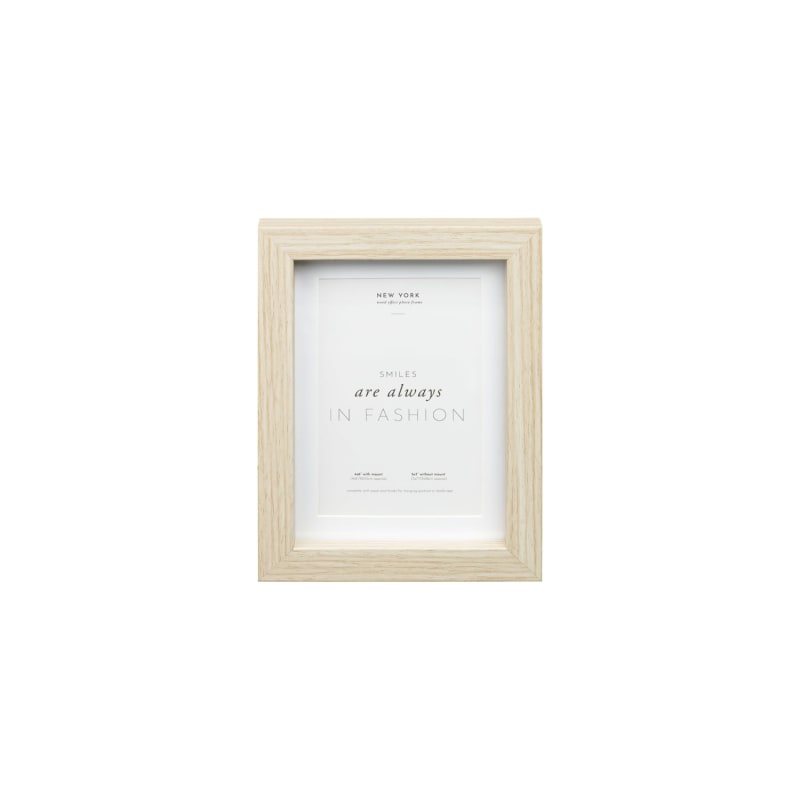 New York Wood Effect Photo Frame 4 x 6" Photo Frames B&M