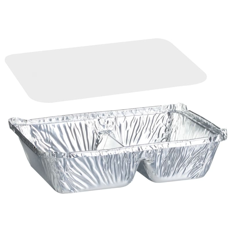 Foil Containers with Lids 6pk Food Preparation B&M