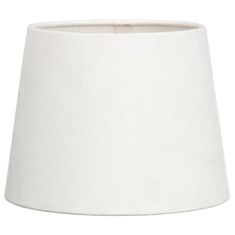 Velvet Light Shade 9" Cream Light Shades B&M