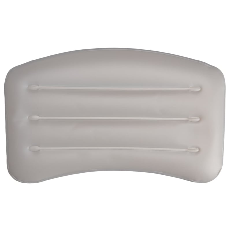 Waterproof Suction Bath Pillow Grey Bath Pillows B&M Stores