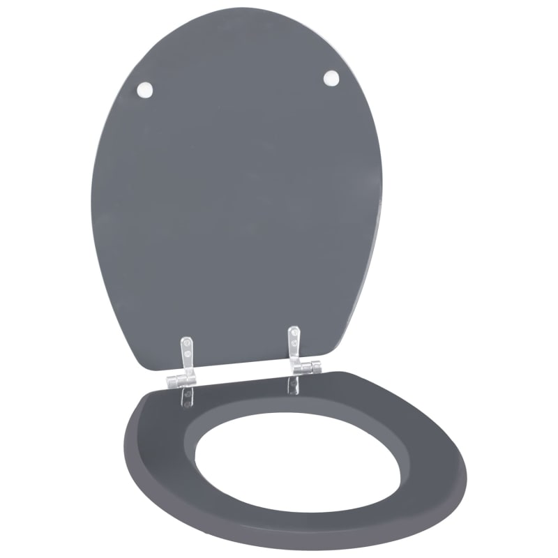 Wooden Toilet Seat Grey Toilet Seats B&M Stores