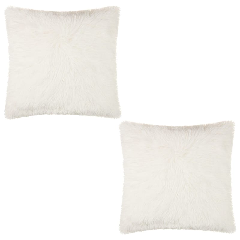 Tasmin Cushions 2pk Cream Cushions B&M Stores