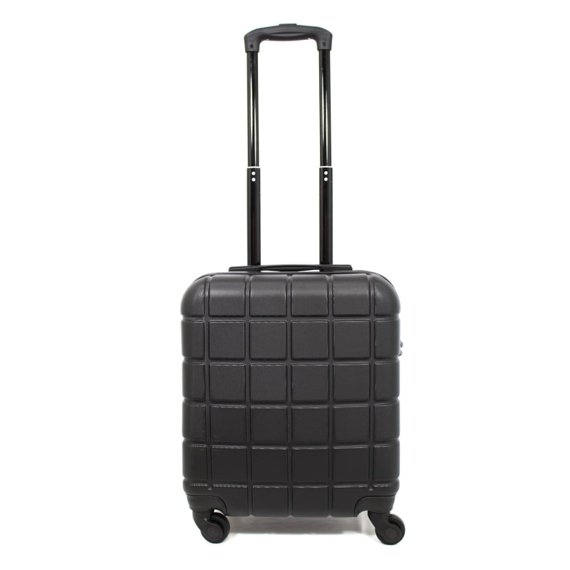 Hard Shell Cabin Case Black Luggage B&M Stores