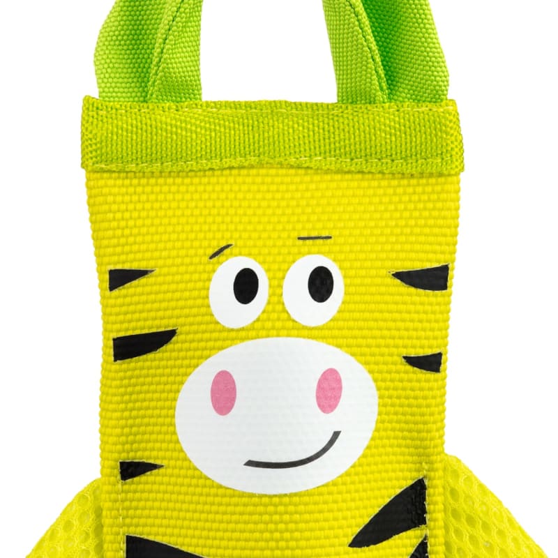 Woof & Co Safari Friends Squeaky Dog Toy Zebra Dog Toys B&M