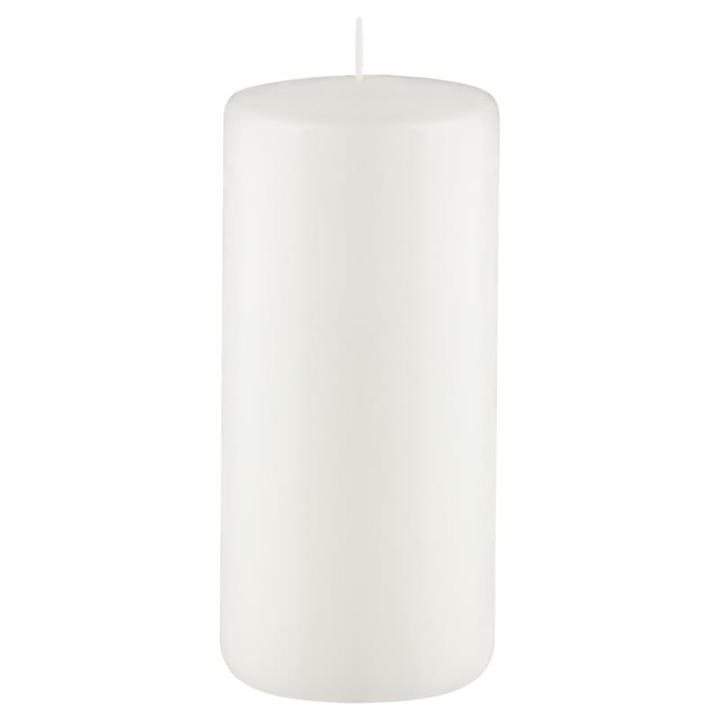 Simply Everyday Unscented Pillar Candles 2pk Candles B&M