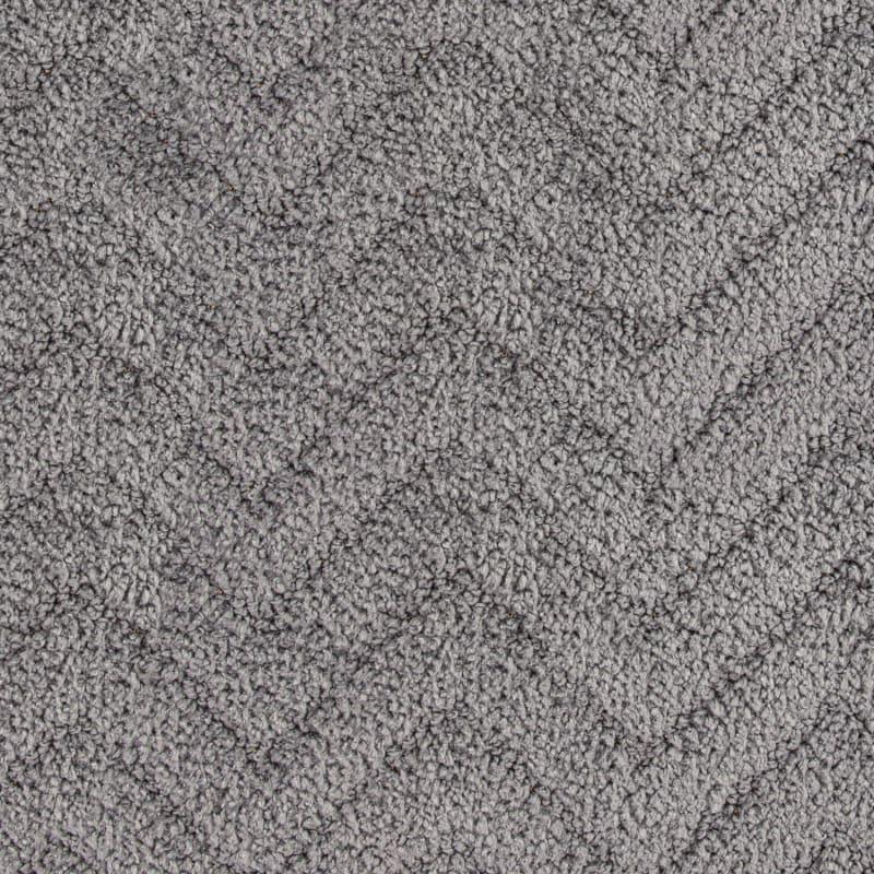 Simply Everyday Chevron Tufted Bath Mat Grey Bath Mats B&M