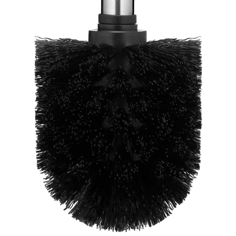 Open Lid Toilet Brush Black Bathroom Accessories B&M Stores