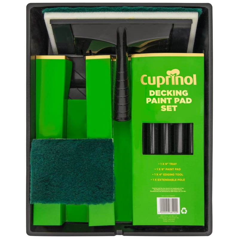 Cuprinol Decking Paint Pad Set Decorating Tools B&M