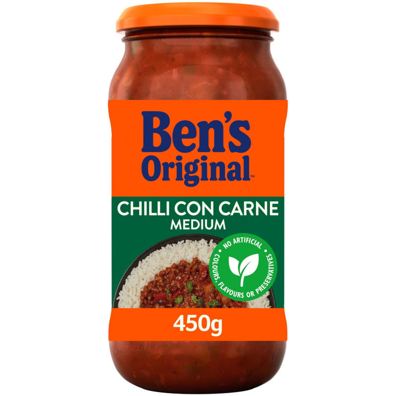Salsa Medium Chilli Con Carne Uncle Ben's - 450g (Confezione Da 6) - Foto 12