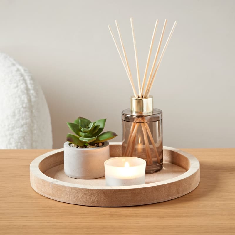 Wild Earth Diffuser & Candle Set Vanilla & Amberwood Diffusers B&M
