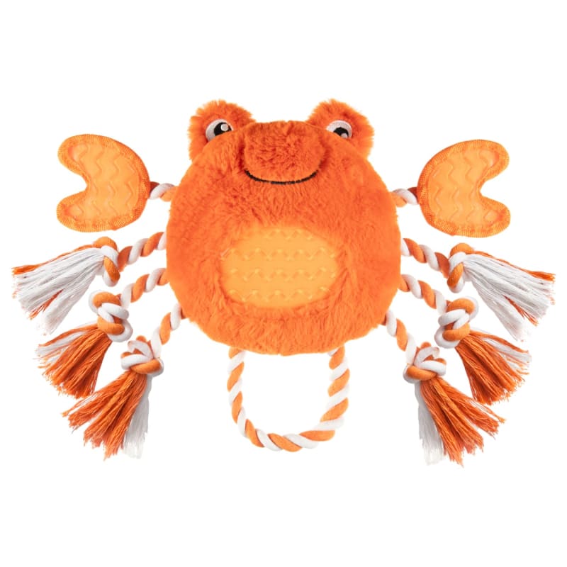 Ocean Adventures Flappy Feet Crab Dog Toy Dog Toys B&M