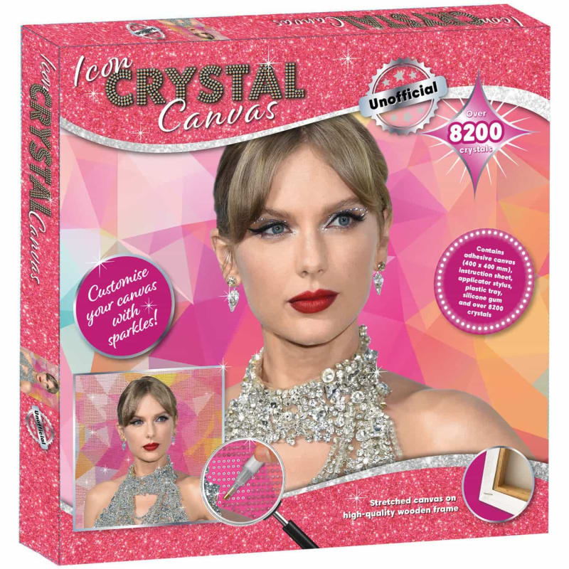 Taylor Swift タペストリー Taylor Swift Icon Crystal Canvas
