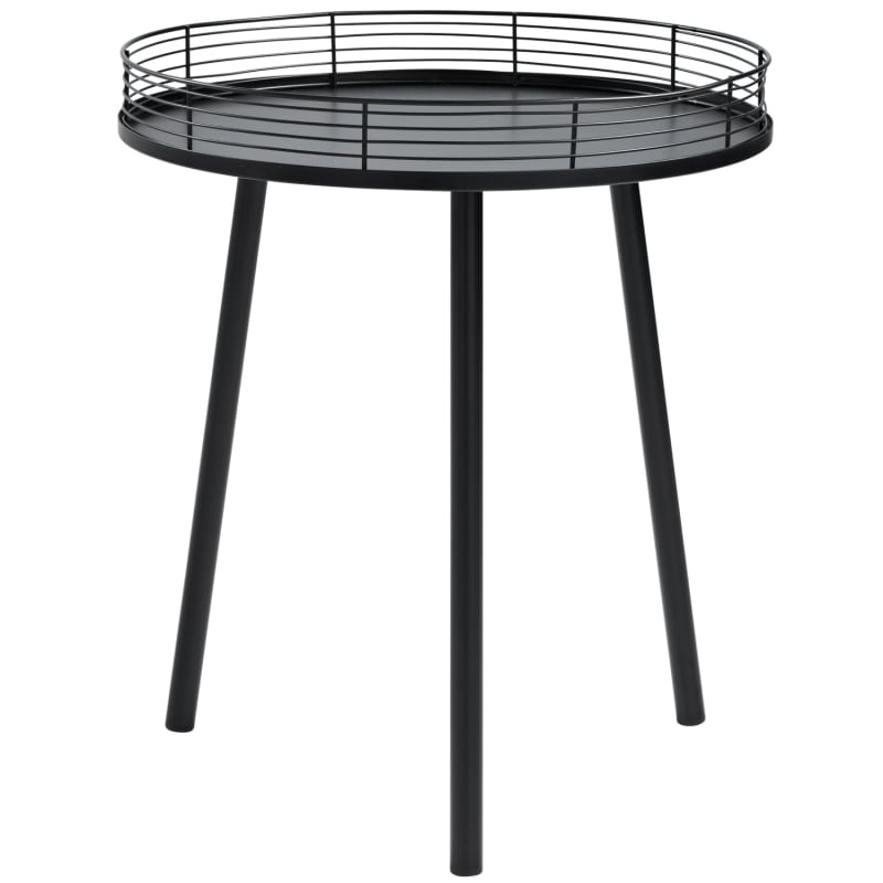 Home Collection Metal Side Table Black Side Tables B&M Stores