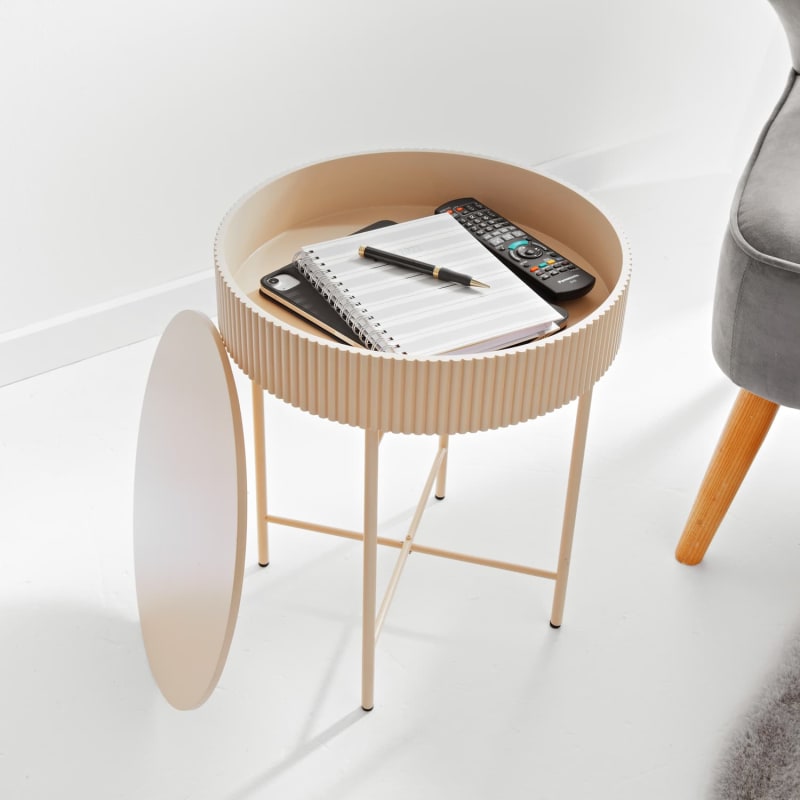 Home Collection Side Table Stone Side Tables B&M Stores