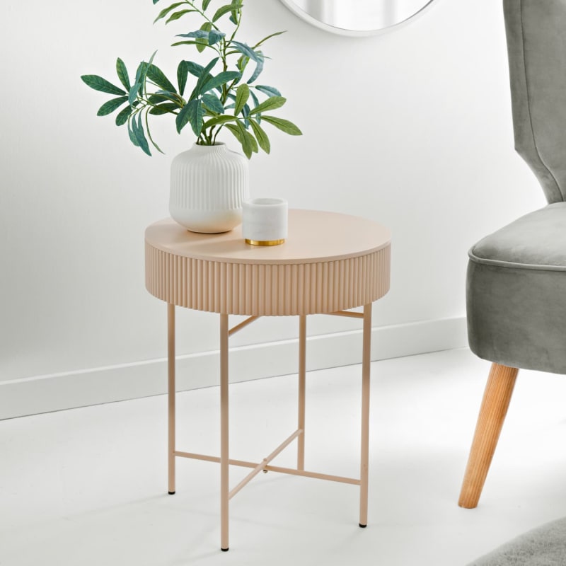 Home Collection Side Table Stone Side Tables B&M Stores