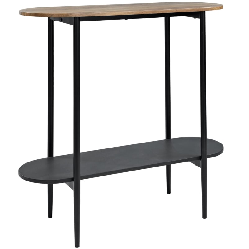 Tromso Console Table With Undershelf Side Tables B&M Stores