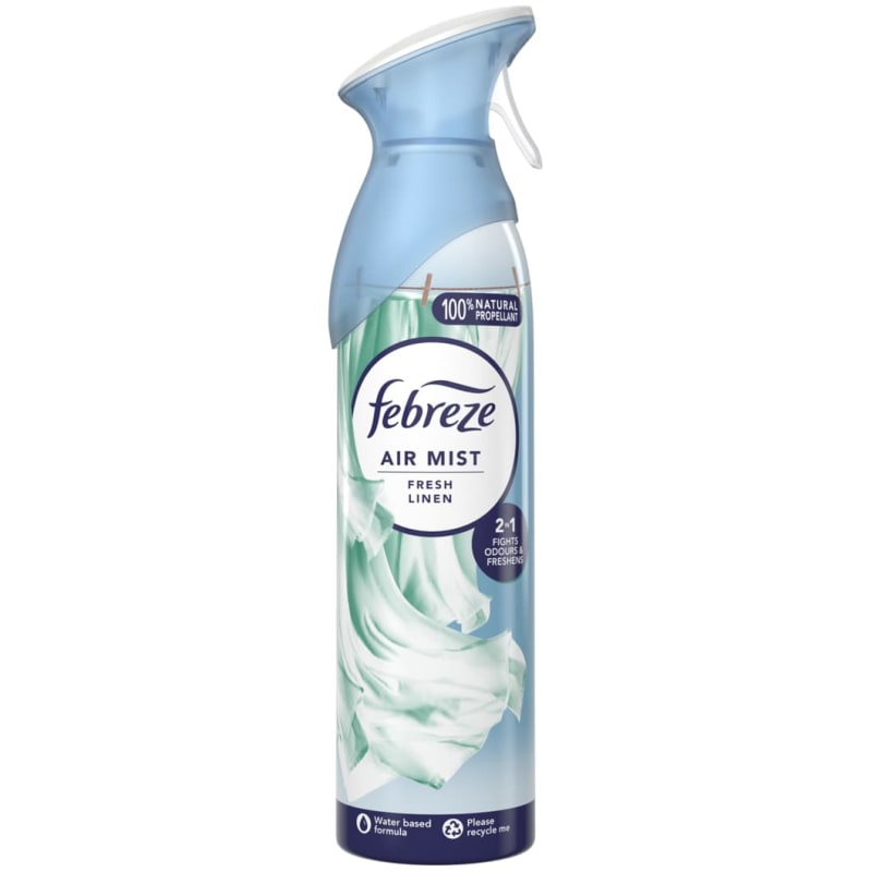 Febreze Air Freshener 185ml Fresh Linen Air Fresheners B&M