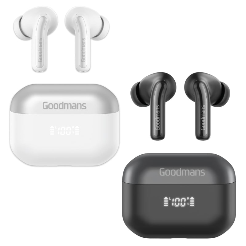 Wireless Sport Earphones Goodmans True Wireless Earphones Charging