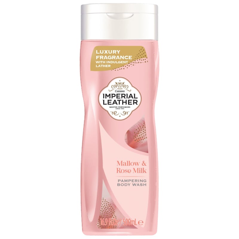 Cussons Imperial Leather Pampering Body Wash 500ml Mallow & Rose Milk Health & Beauty B&M