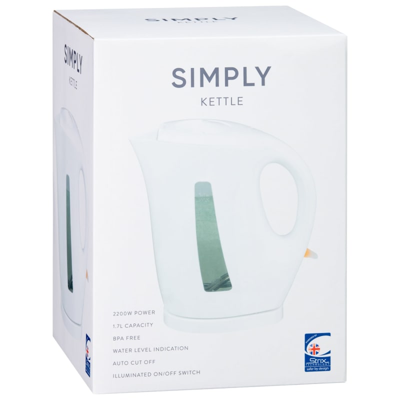 Simply Kettle White Kettles B&M Stores
