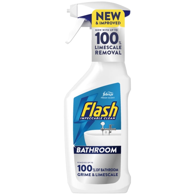 Flash Bathroom 500ml Febreze Fresh Scent Household Cleaners B&M