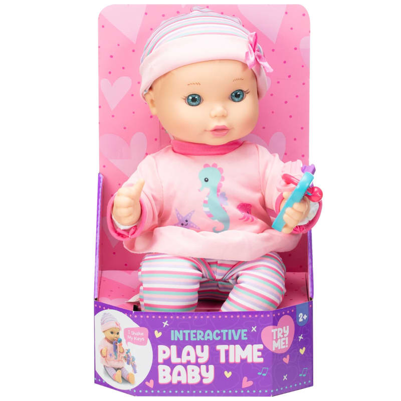 Interactive Kissing Baby Doll Assorted Dolls Accessories B&M