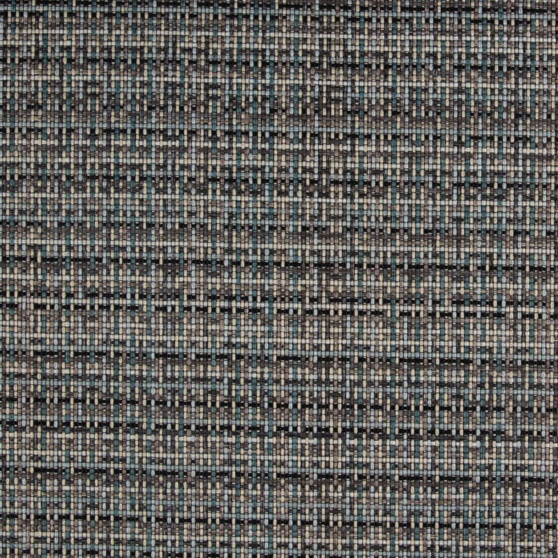 Woven Effect Doormat Blue Doormats B&M