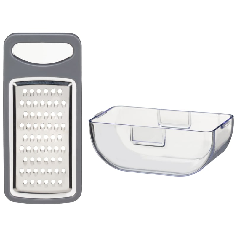 Mini Grater With Container Kitchen Accessories B&M