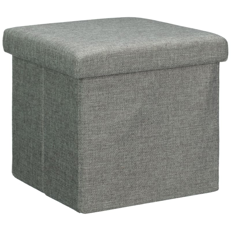 Small Storage Cube Grey Storage Boxes B&M