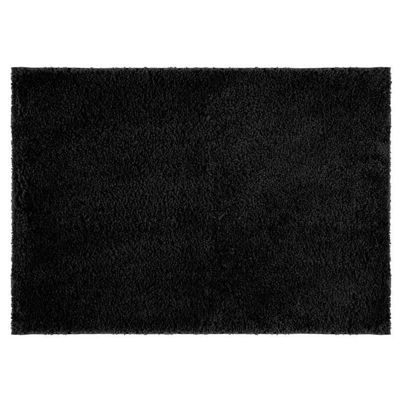 Simply Everyday Bath & Pedestal Mat Set - Black | Bathroom | B&M