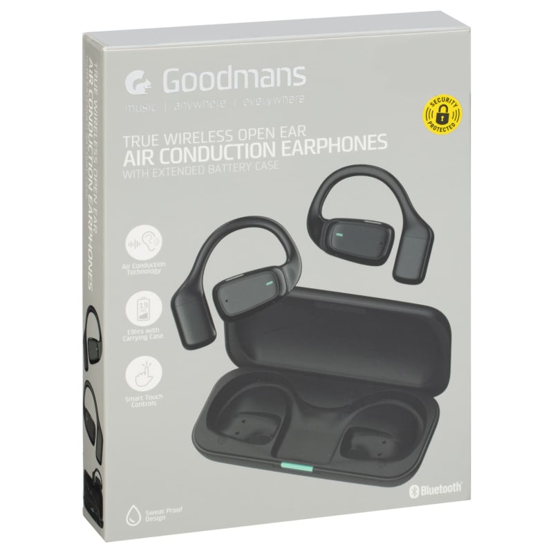 Goodmans Wireless Headphones Bluetooth Earphones B&m Wireless