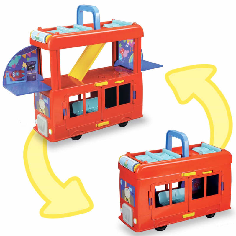 Peppa Pig Party Bus Action Figures & Playsets B&M