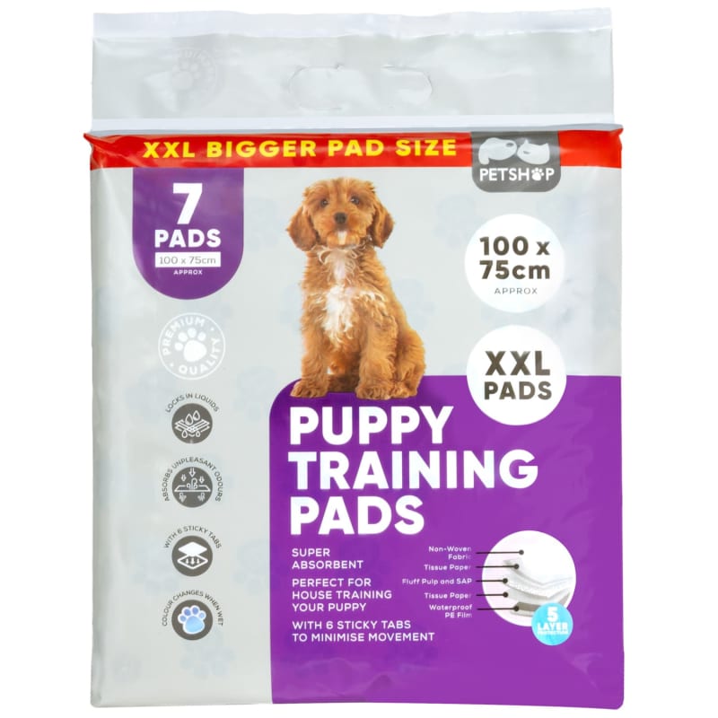 Puppy Training XXL Pads - 7pk | Pet Accessories | B&M