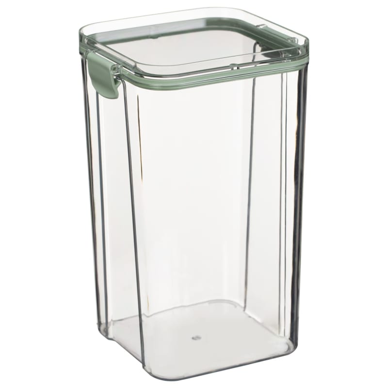 Large Airtight Clip Lock Container - Sage | Kitchen Storage | B&M