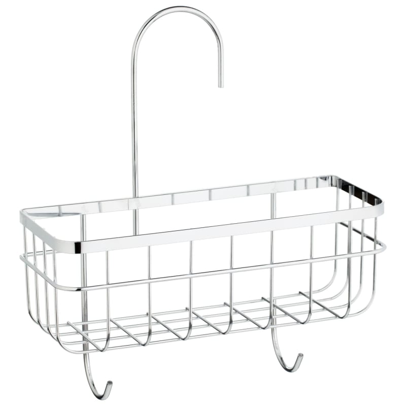 Hanging Bathroom Caddy Chrome Bathroom Storage B&M